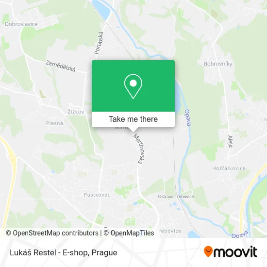 Карта Lukáš Restel - E-shop
