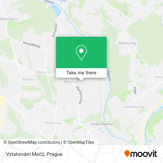 Карта Vytahování Mečů