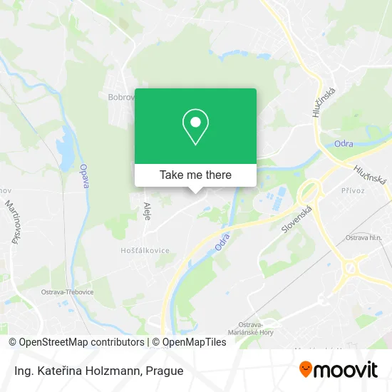 Карта Ing. Kateřina Holzmann