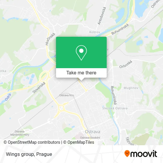 Карта Wings group