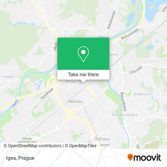 Карта Igea