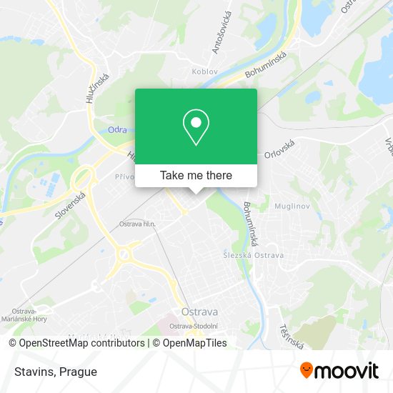 Карта Stavins