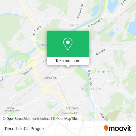 Карта Decortisk.Cz