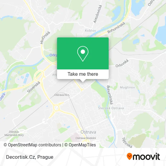 Карта Decortisk.Cz