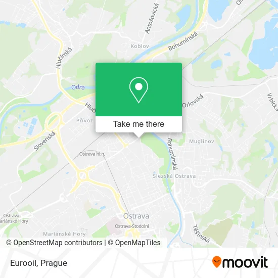Eurooil map