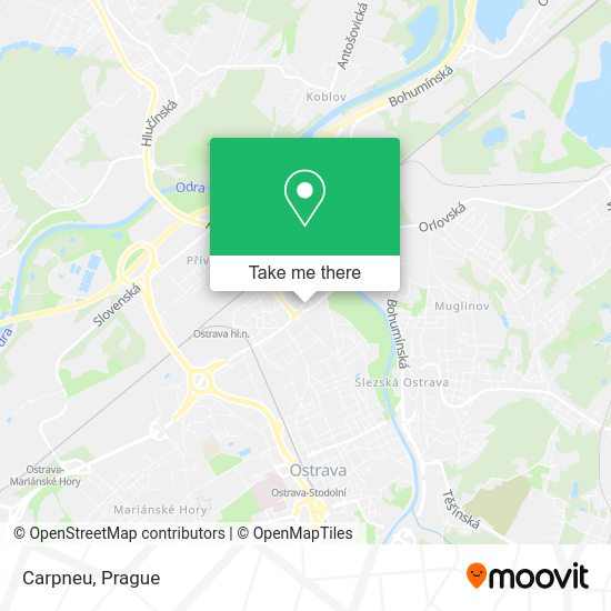 Карта Carpneu