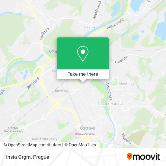 Карта Insia Grgm