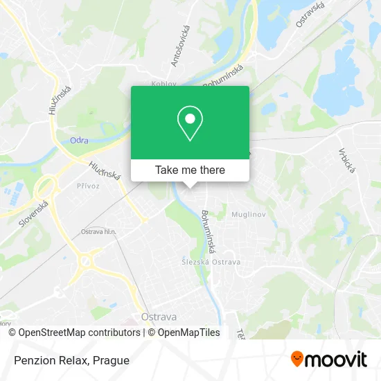 Карта Penzion Relax