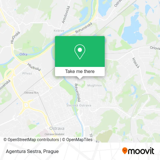 Карта Agentura Sestra