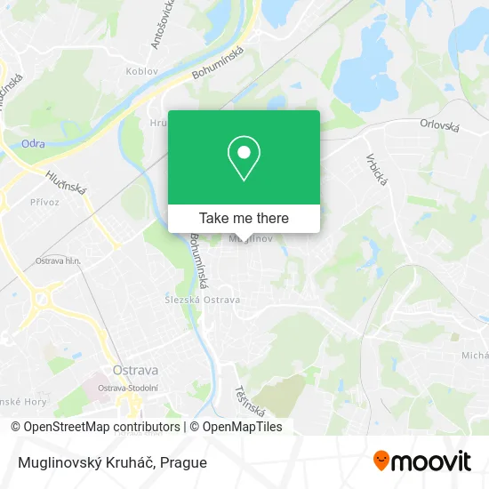 Карта Muglinovský Kruháč