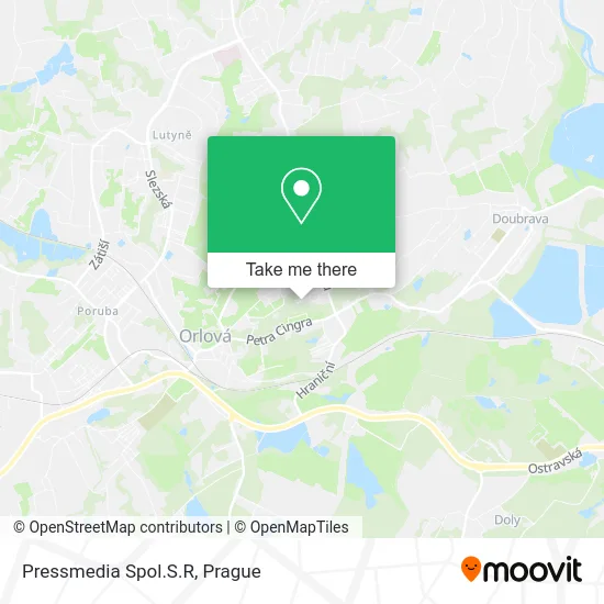 Карта Pressmedia Spol.S.R