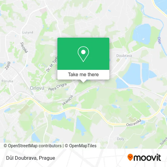 Карта Důl Doubrava