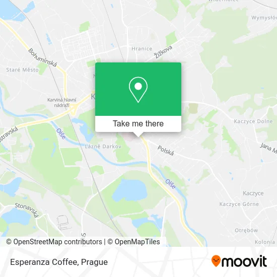 Карта Esperanza Coffee