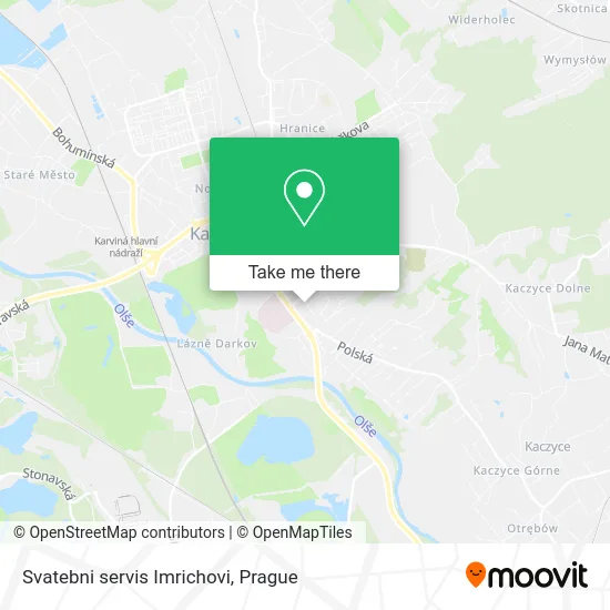 Карта Svatebni servis Imrichovi