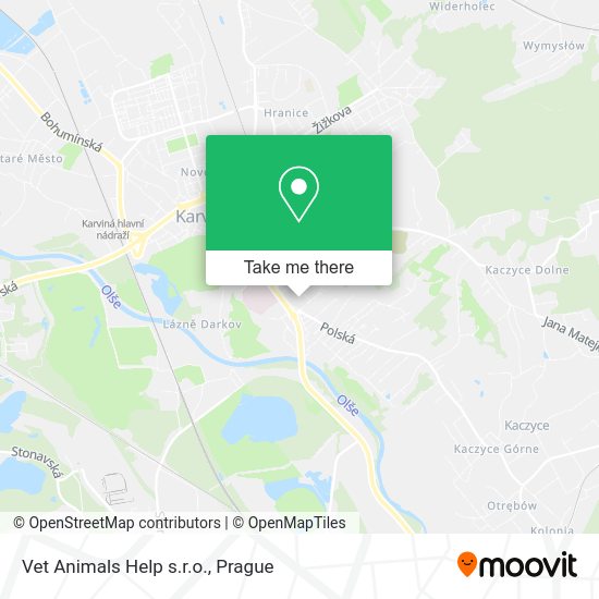 Карта Vet Animals Help s.r.o.