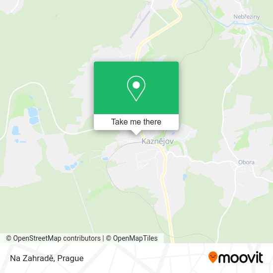 Карта Na Zahradě