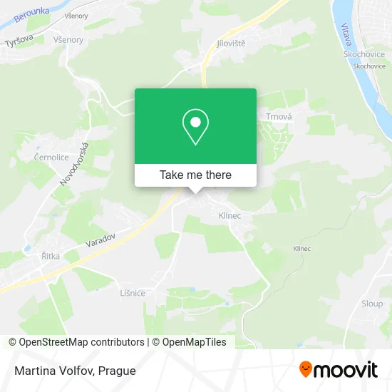 Карта Martina Volfov