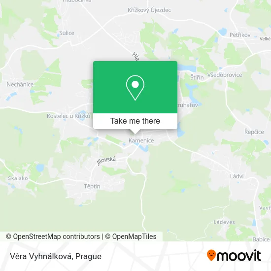 Карта Věra Vyhnálková