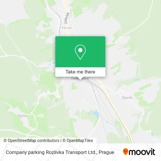 Карта Company parking Rozlivka Transport Ltd.