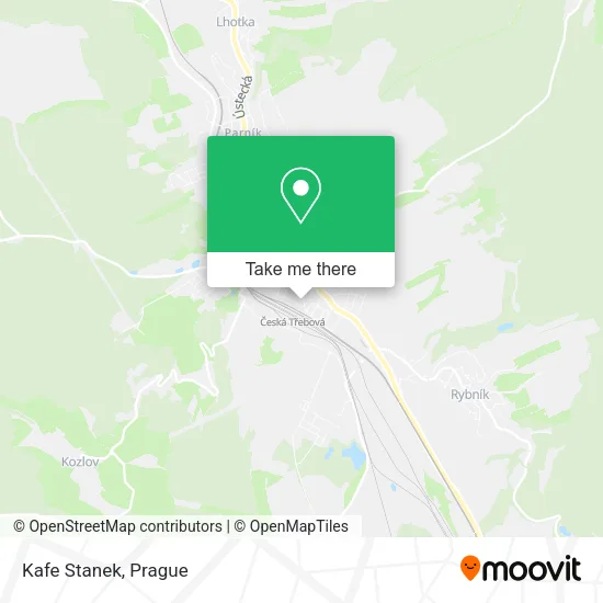 Карта Kafe Stanek