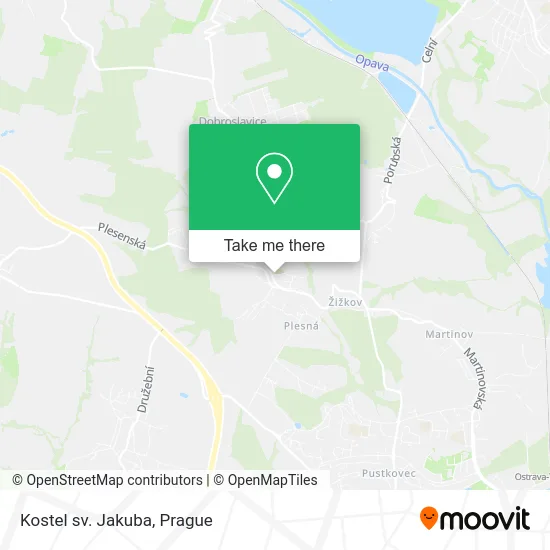 Карта Kostel sv. Jakuba