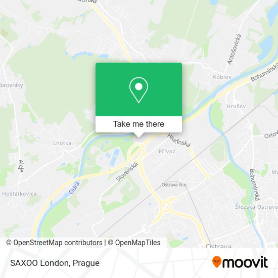 Карта SAXOO London