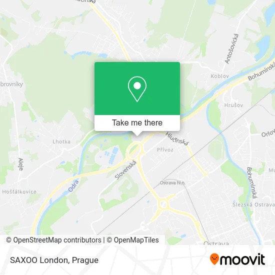 Карта SAXOO London