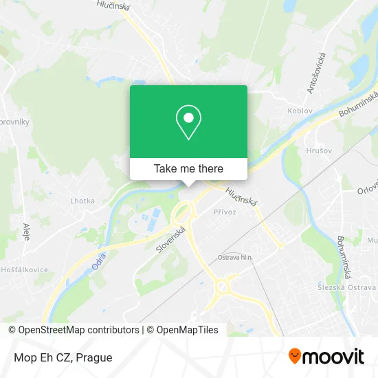 Карта Mop Eh CZ