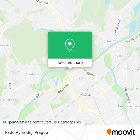 Карта Fade Vyprodej