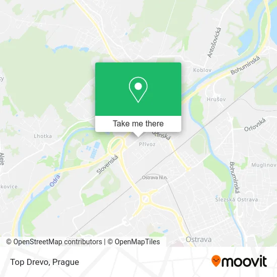 Карта Top Drevo