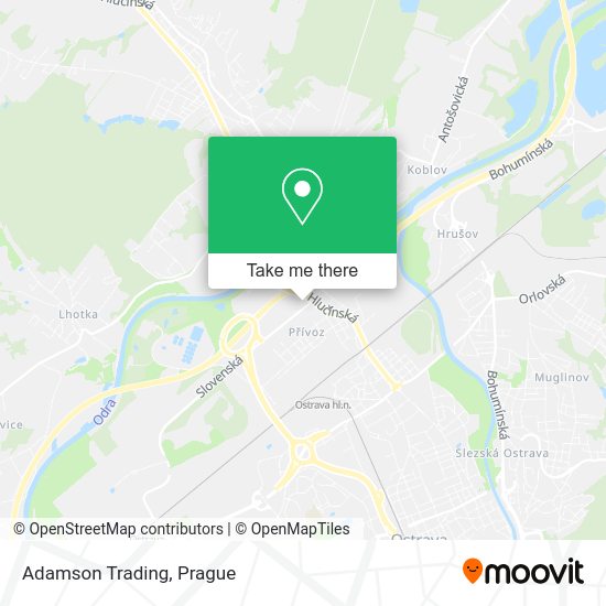 Карта Adamson Trading