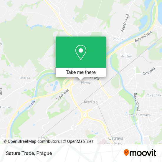 Карта Satura Trade