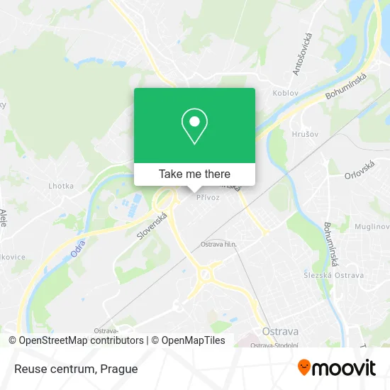 Карта Reuse centrum