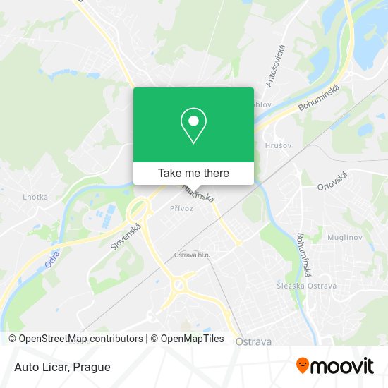 Карта Auto Licar
