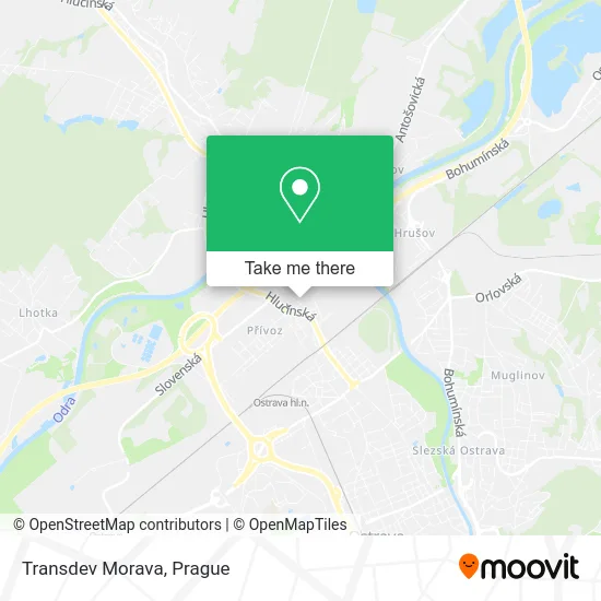 Карта Transdev Morava