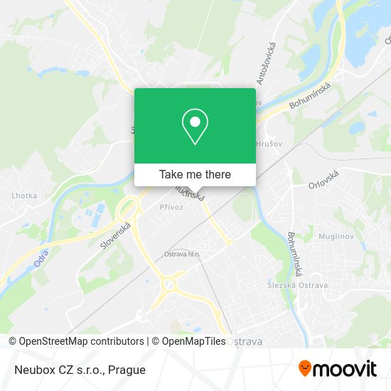 Карта Neubox CZ s.r.o.