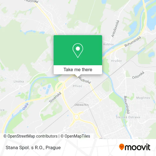 Карта Stana Spol. s R.O.