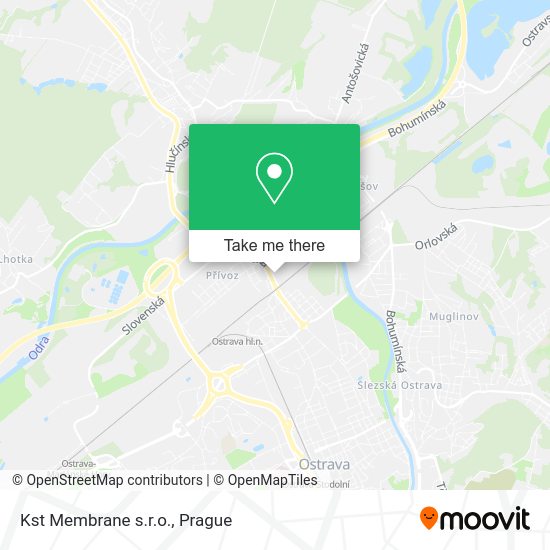 Карта Kst Membrane s.r.o.