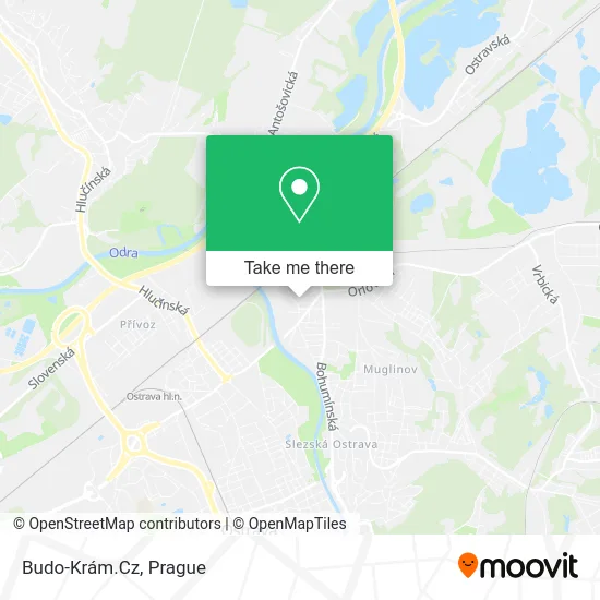 Карта Budo-Krám.Cz