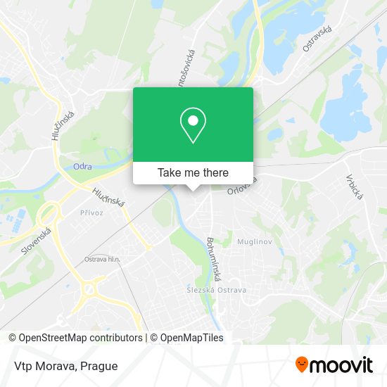 Карта Vtp Morava