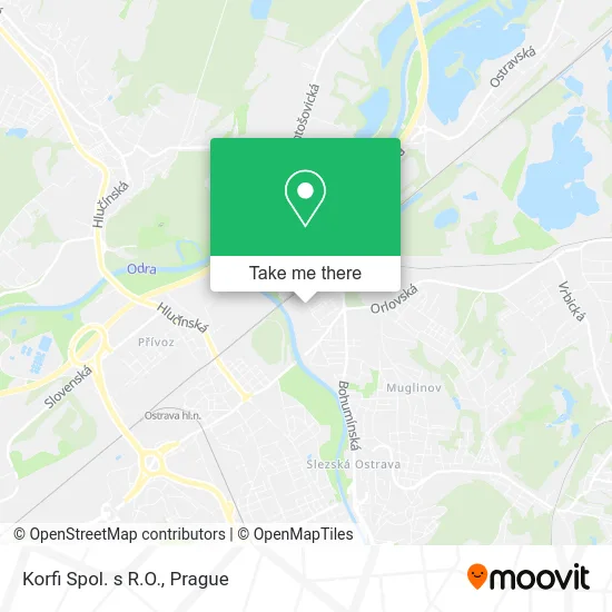 Карта Korfi Spol. s R.O.