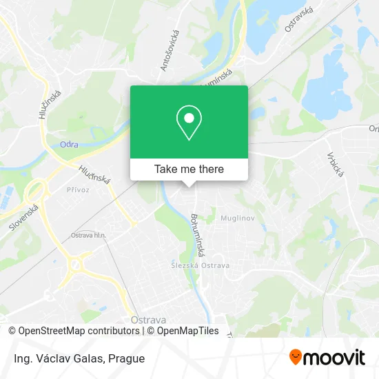 Карта Ing. Václav Galas