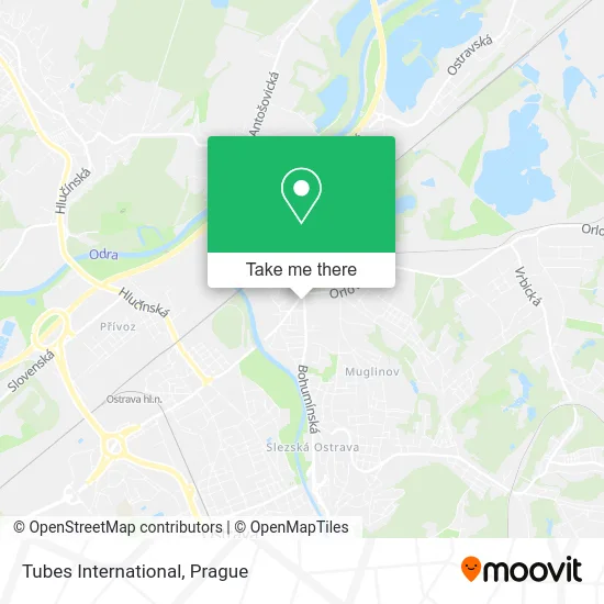 Карта Tubes International