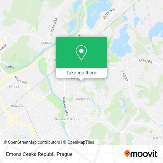Карта Emons Ceska Republi