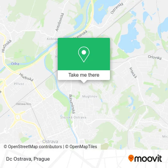 Карта Dc Ostrava
