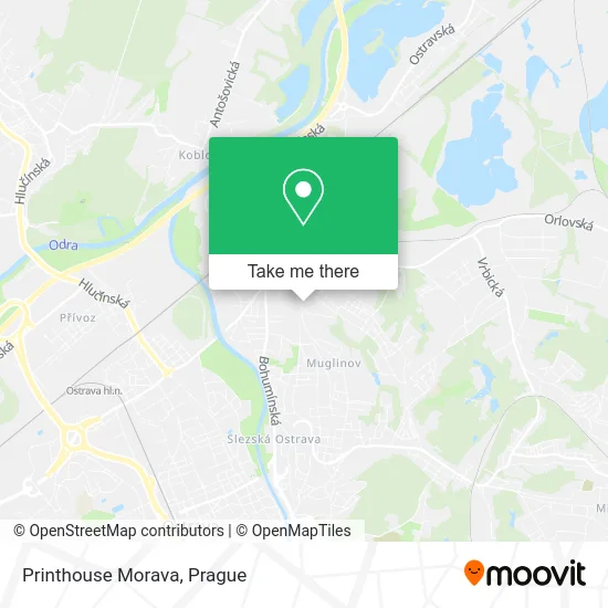 Карта Printhouse Morava