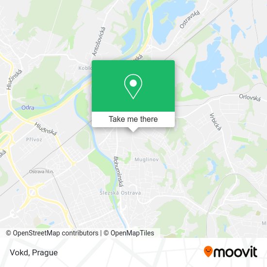 Карта Vokd