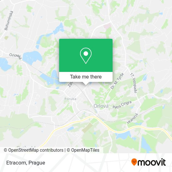 Карта Etracom
