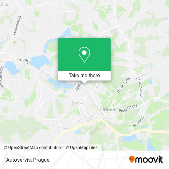 Карта Autoservis