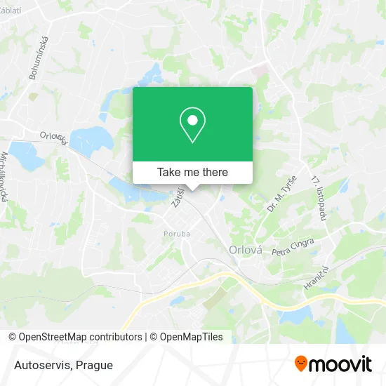 Карта Autoservis